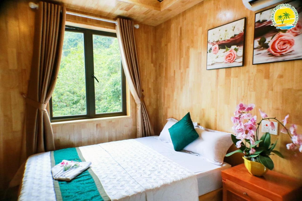 Cát Bà Vintage Homestay Cat Ba Island Esterno foto