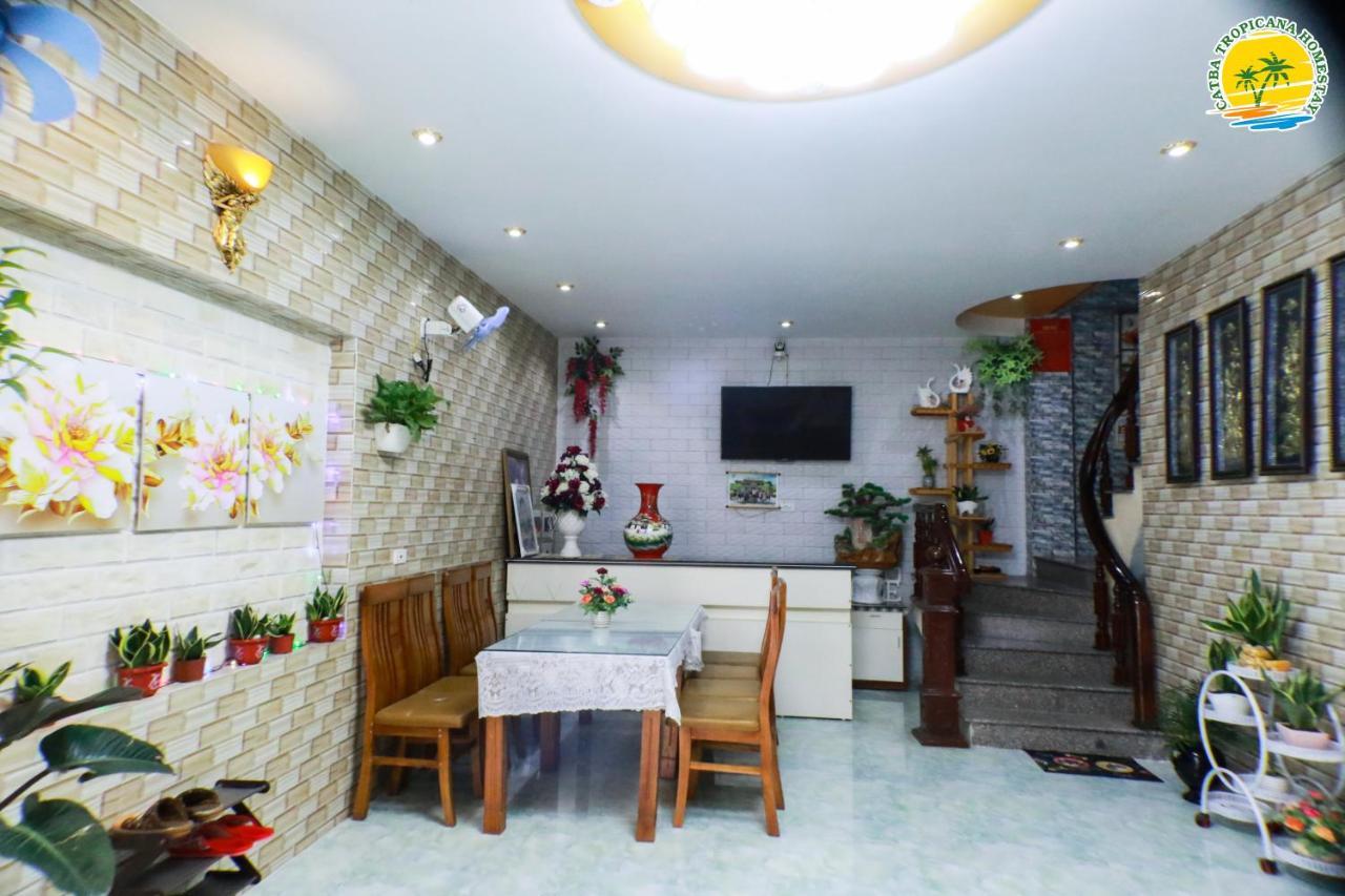 Cát Bà Vintage Homestay Cat Ba Island Esterno foto